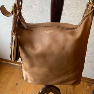 COACH DUFFLE LEGACY LEATHER SHOULDER BAG!